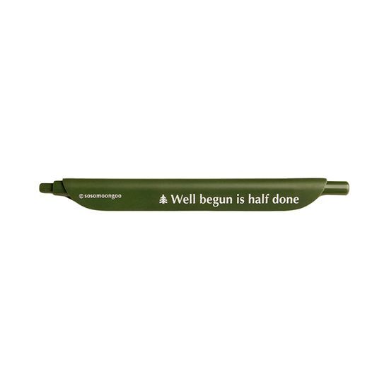Sosomungu Half Camp Clip Pen Evergreen 2 типа на выбор