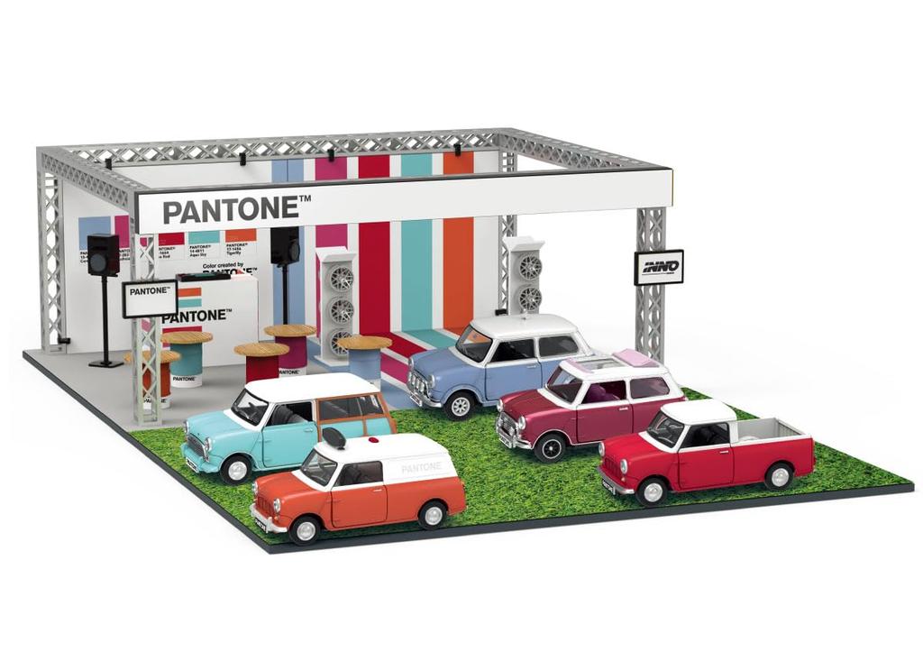 Tiny City Pantone Event Diorama Set Pop-Up