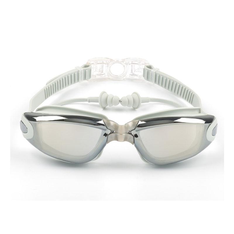 Professionelle Schwimmbrille Myopie Herren Damen Ohrstöpsel Wasserdicht Antibeschlag Erwachsene Schwimmbadbrille Natacion Schwimmbrille