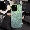 Lines Texture Design Mobile Phone Case anti-fingerprint Phonecase for iPhone 16 15 14 13 12 11 Pro/Max/Plus shockproof rearcover