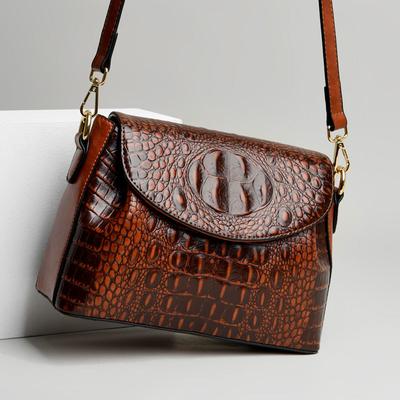 Women's Bag New European and American Fashion Crocodile Pattern Large Capacity Women's Shoulder Crossbody Bag Women's Bag
