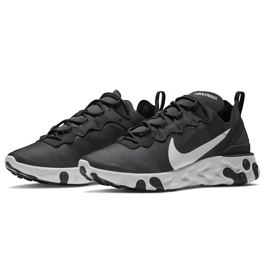 (WMNS) Nike React Element 55 'Black' Women's BQ2728-003