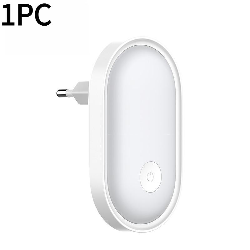 1PC Creative Lighting Night Light Smart Home European Sense Small Wall Light Bedroom Induction Eye Protection
