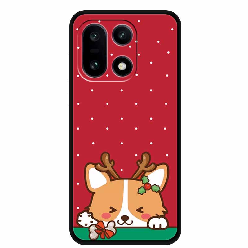 Christmas Phone Case For OnePlus 15 PLK110 Soft Silicone Christmas Tree Cover for OPPO OnePlus 1+ 15 Santa Claus Protective Case