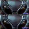 3Pcs Carbon Fiber Interior Steering Wheel Panel Trim Cover Fits Acura TL 2009-14