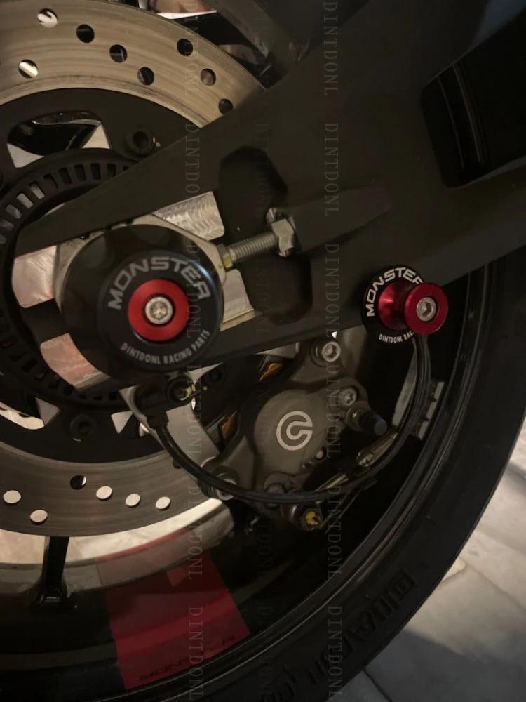 For DUCATI MONSTER 937 950 2021-2025 Motorcycle Rear Wheel Rocker Swing Arm MONSTER937 Parking Rack Spools Slider Stands Screw