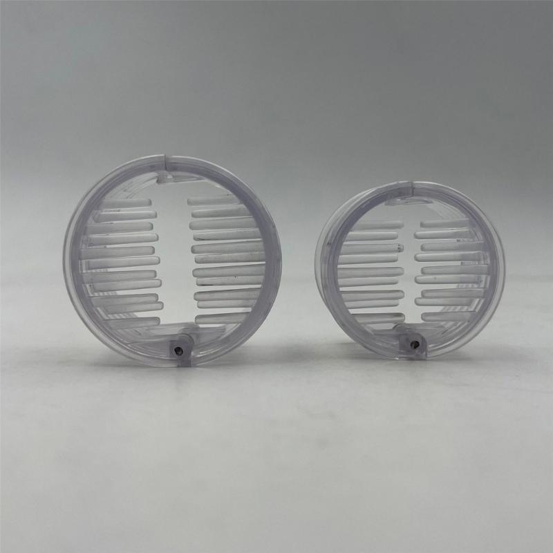 Transparent Small Ponytail Holder Hair Clip Set with Two Sizes Lightweight Comfortable for Women Girls Daily Use