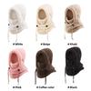 Windproof Balaclava Hats Warm Hooded Hat Unisex Ear Protection Cap