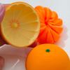 3D Printed Citrus Fruit Sensory Toy Twist Fidget Orange Ornaments Spiral Stress Relief Decompression Toy for Adults Students