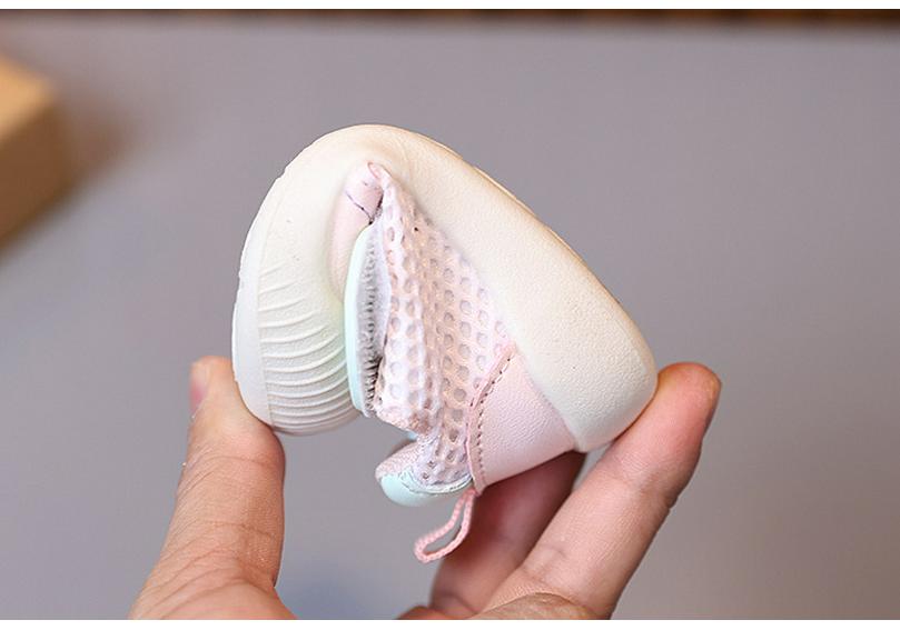 Baby Mesh Walking Shoes - Soft Sole, Breathable, Summer-Ready