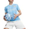 Puma Manchester City Home Jersey Collection T Shirts Men's Blue V Neck Moderate 770438-01