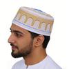Lightweight Breathable Polyester Embroidered Hat Stylish Muslims Headwear Perfect For Outdoor Activities And Travel