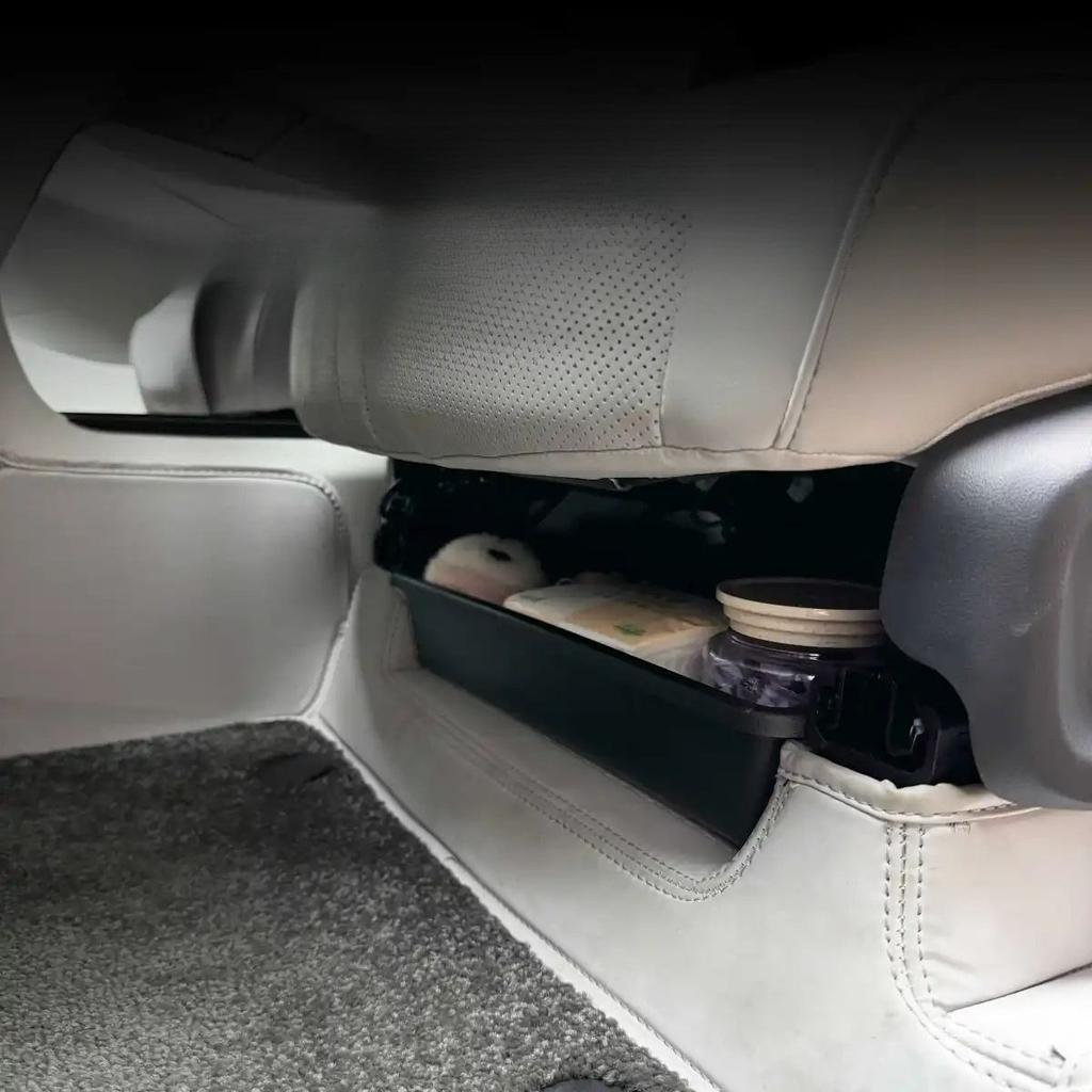 For Geely EX5 Proton e.MAS 7 2025 Under Seat Storage Box Car Accessories Drawer Type Organizer Storage Front Seat Lower Box Case