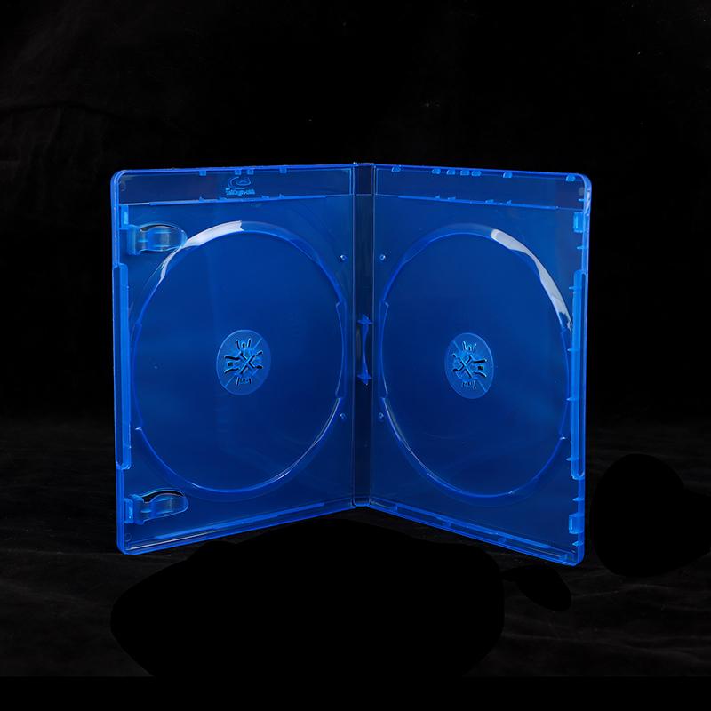 1Pc Plastic Single/Double/3/4 Piece Discs Cd Game Case Cover Thickened Cd Dvd Disc Protective Storage Box Organizer