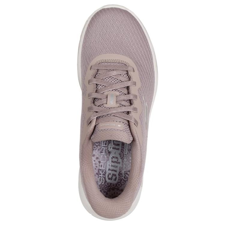 Skechers Zapatillas sin cordones Go Walk 8 - Nadia Moda Cómodas Simples Bonitas Casual Zapatillas para Mujer 125925-TPE