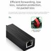 100Mbps1000Mbps Gigabit POE Splitter 48V To 5V PoE To TYPE-C Splitter Active PoE Splitter  Cameras