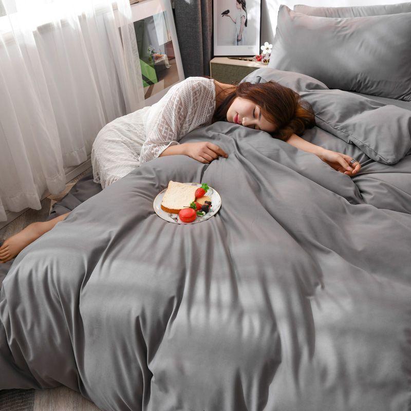 Duvet Cover Nordic Modern Fashion Washable Household Bedroom Dormitory Students Queen Bedding Skin-friendly Comfortable Textile