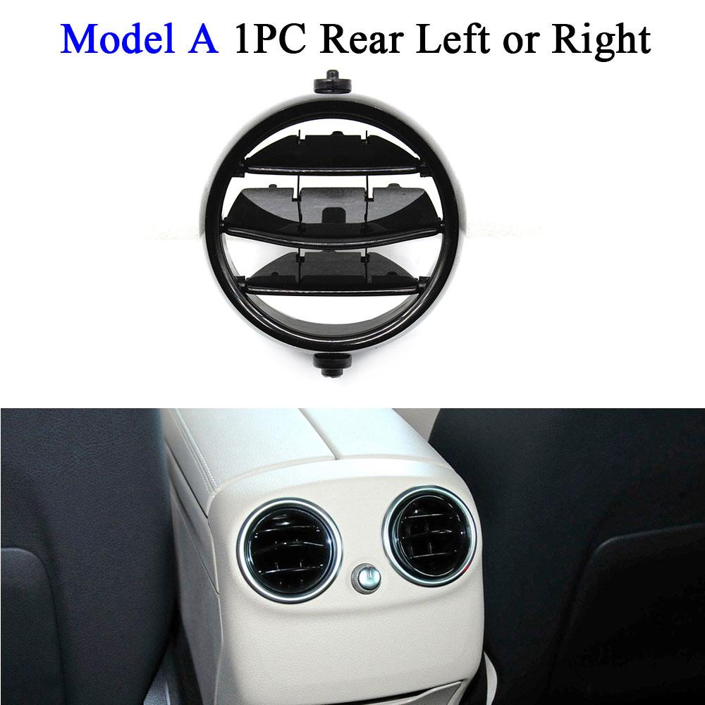 

Внутренняя левая и правая задняя передняя решетка кондиционера переменного тока для Mercedes Benz C Class W205 GLC W253 2015- Model A Rear 1PC