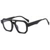 New simple business square sunglasses, European and American fashion versatile double-beam pilot sunglasses