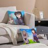 Mädchen Für Liebe Anime Sasameki Koto Kissenbezug Komfort Sofa Bett Seidig elegant Verdeckter Reißverschluss Dekorative Kissenhülle