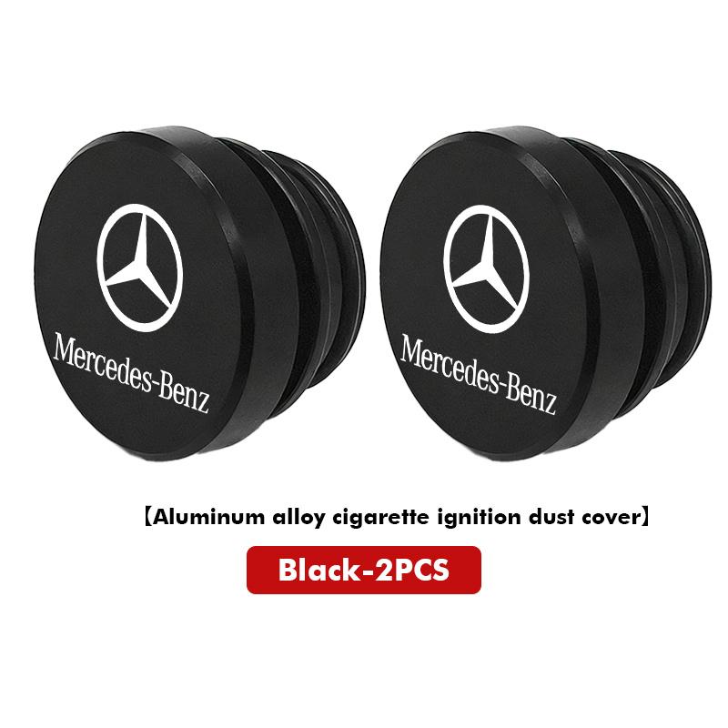 AABGX1 Car Cigarette Lighter Dust Cover Dustproof Decoration Cap Interior Accessories For Benz AMG Exclusive A C E R V Class CLA CLS