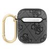 Guess Gua24Gsmk Airpods 1/2 Coverszary/Grey 4G Script Metal Collection