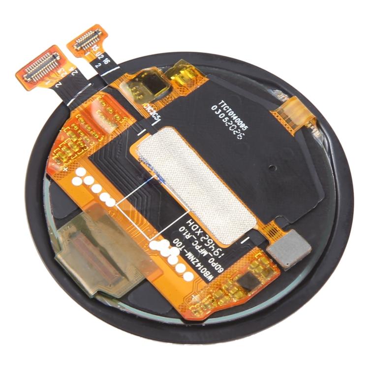 Komplette Montage von LCD-Bildschirm und Digitalisierer für Huawei Watch GT 2 46 mm(Schwarz)