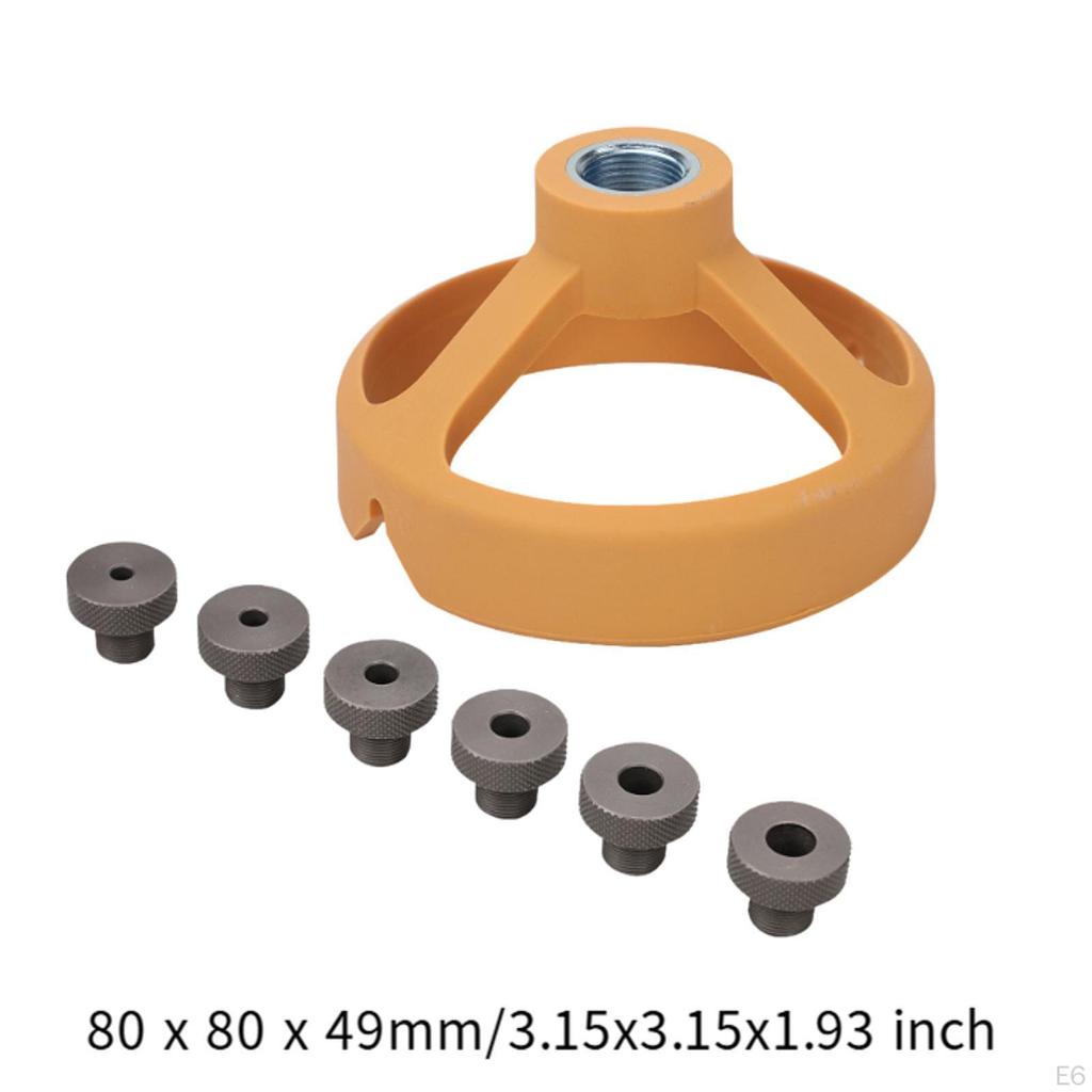 Drill Guide Punch Locating Chuck, Vertical Hole Punch--Drill Guide, High Precision for Straight
