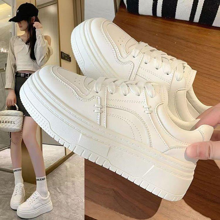 Thick-soled heightening board shoes New children's casual sports shoes women's board shoes in early spring and summer