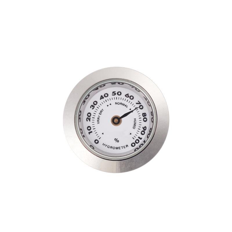 1Pcs Cigar  Humidity Gauge Tool & Glass Lens 28Mm Hygrometer Moisture Meter For Humidors Humidity Sensitive Gauge