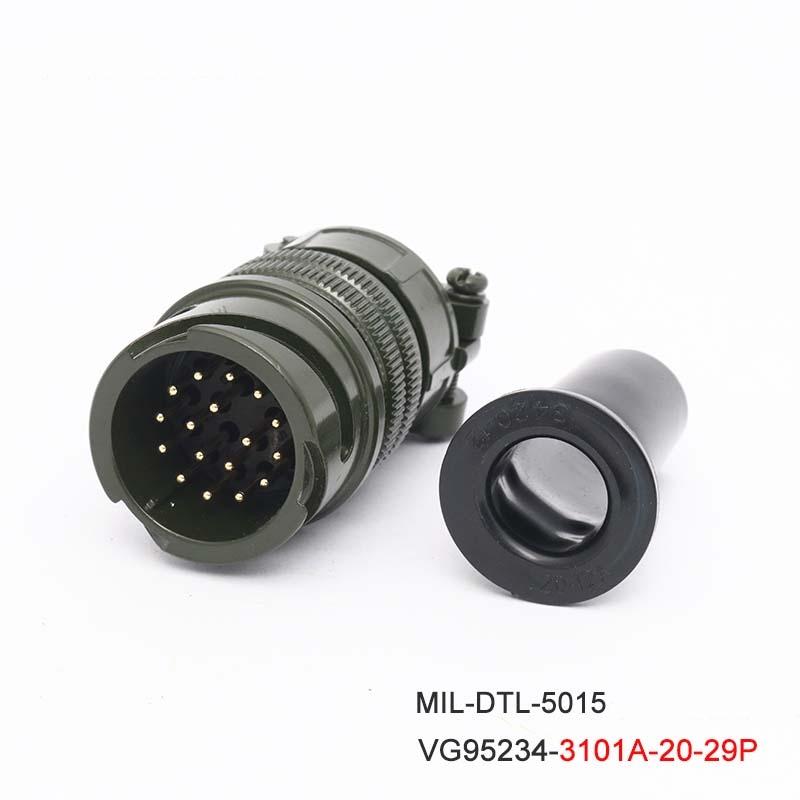 MIL-DTL-5015 Bayonet Connectors 20-29S 20-29P VG95234 MS 3106A 3108A 3102A 3101A Plug Socket