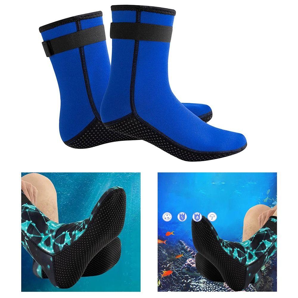 Non-slip Neoprene Diving Socks Warming Beach Water Socks Rafting Swimming Snorkeling Socks  Gym