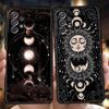 Suns Moons Clouds Astrological Phone Case for Samsung Galaxy A13 A14 A54 A73 A34 A51 A71 A22 A23 A32 A52 A01 A31 A41 Soft Shell