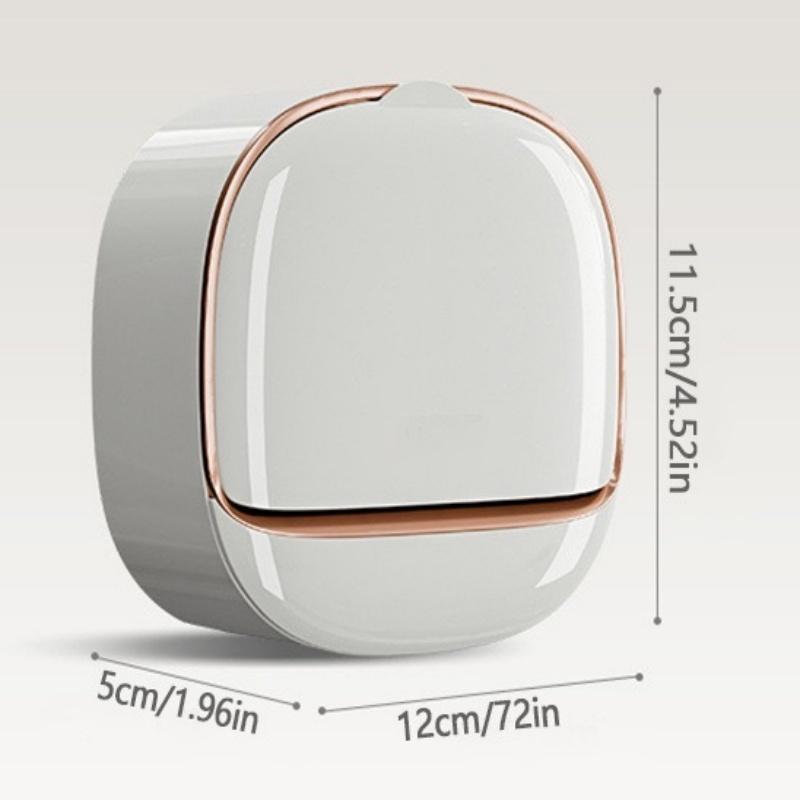 Waterproof Soap Box for Shower Hanging Soap Holder with Drainage for Bathroom Storage