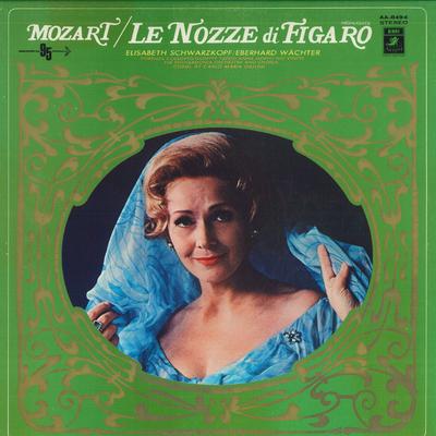 LP Record MARIA GIULINI, PHILHARMONIC ORCHEST - Mozart: The Marriage of Figaro / Hi AA8494PROMO ANGEL Japan Classical Used