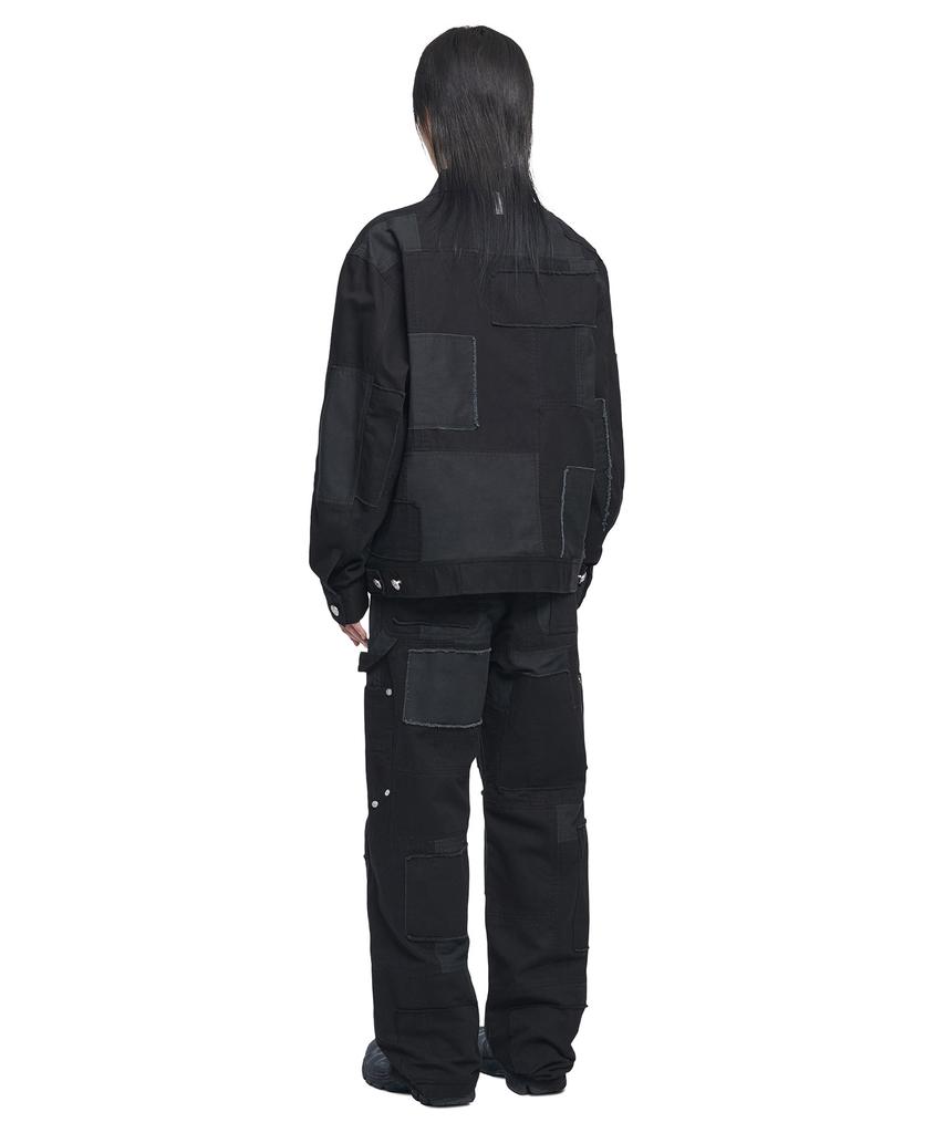 Nomaenyueol Multi Panel Work Pants - Washed Black