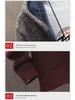 Men's Korean Slim Fit Sweater - Autumn/Winter Knitted Jacket with Thick Velvet