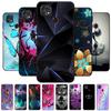 Pentru ZTE Blade 20 Husă Inteligentă Capac Negru Leu Lup Silicon Moale Carcase Spate Pentru ZTE Blade 20 Carcasă Telefon Blade20 Carcasă Protectoare