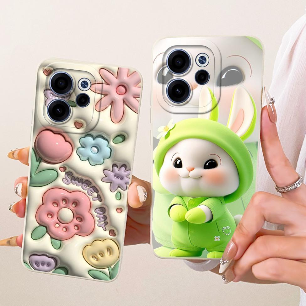 Casing For Oppo Reno 15F Cover Luxury Fashion Cute Cartoon Funny Painted Silicone Funda For Reno 15F Oppo CPH2801 Phone Case