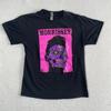 Morrissey T Shirt Mens Large Black Sugar Skull Pink Purple Day of the Dead Unisex T-Shirt