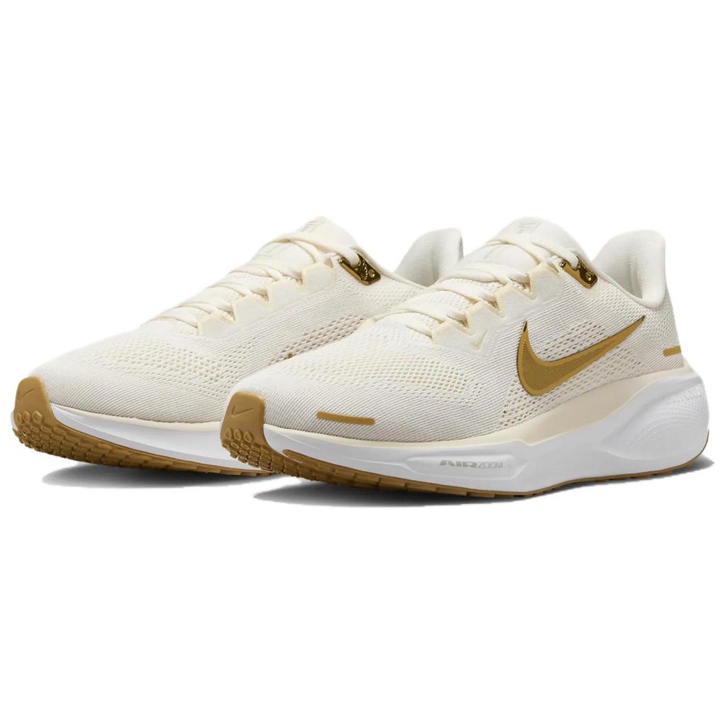 Ny Nike Air Zoom Pegasus 41 Light Pumice Metallic Gold Dame FD2723-005