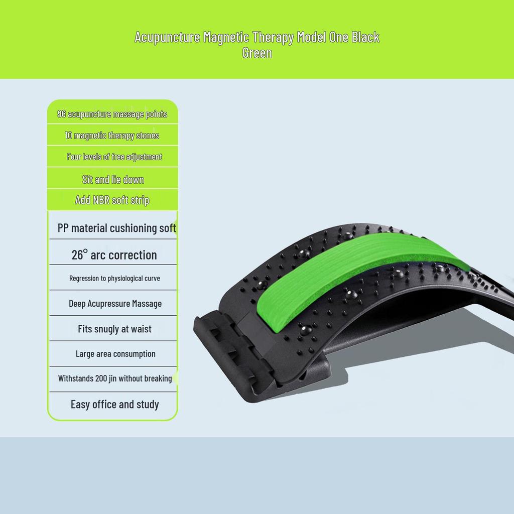 Enhanced Lumbar Support & Spine Corrector Back Massager