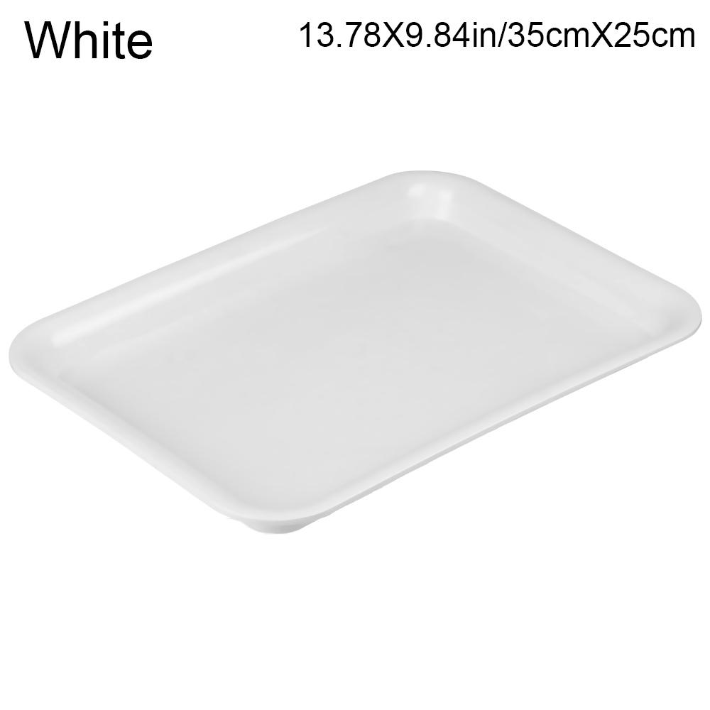 New Rectangle Flower Pot Tray Plant Saucer Drip Trays Plastic Tray Saucers Heavy Duty Indoor Outdoor Garden Plant Trays
