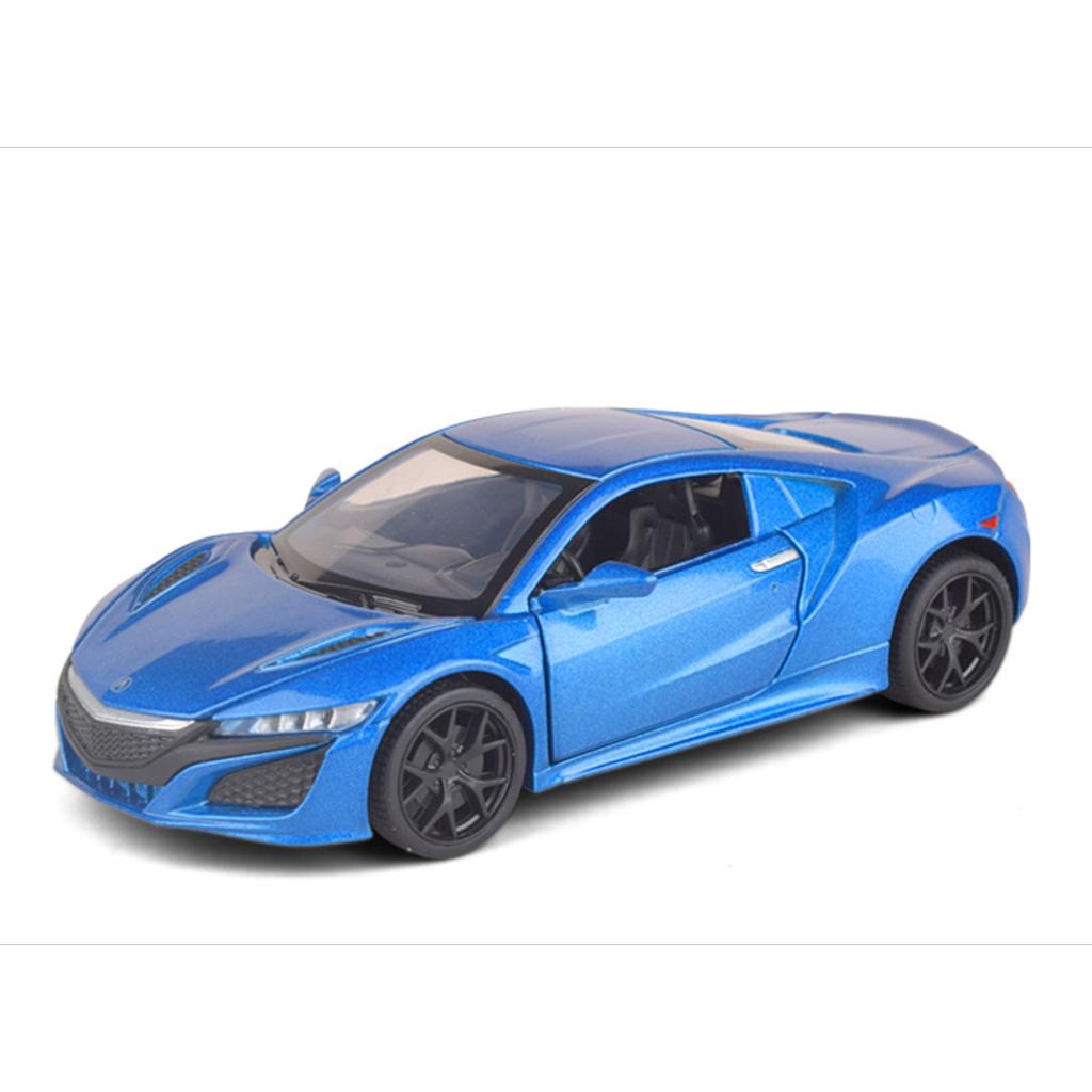 1/32 Honda Acura NSX Alloy Sports Car Diecasts & Toy Vehicles Metal Car Model Simulation Sound and Light Collection Childrens Toy Gift