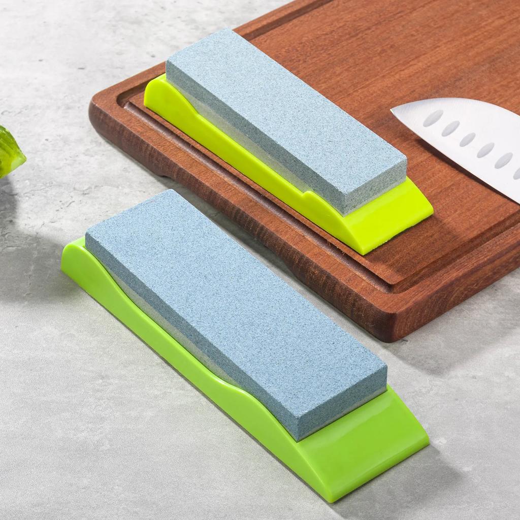 1 Pc Double Sided Sharpening Stone Multifunctional Household Portable Professional Kitchen Knife Sharpener New Kitchen Tool