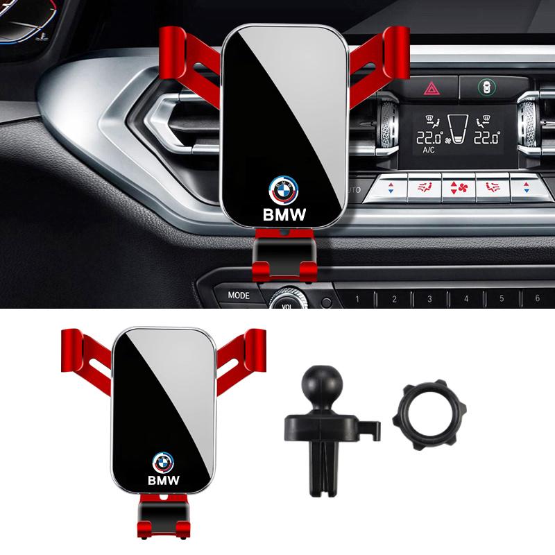 ABS Car Phone Holder Air Vent Clip Mount Mobile Cell Stand Accessories For BMW E90 G80 M3 G30 M5 F82 F83 F20 F21 G42 F95 F96 G06