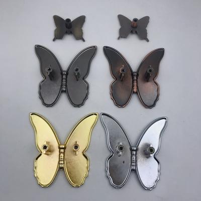 1pc Vintage 3D Butterfly Cabinet Handle Retro Zinc Alloy Kitchen Cupboard Door Pull Knobs Drawer Wardrobe Furniture Decorative