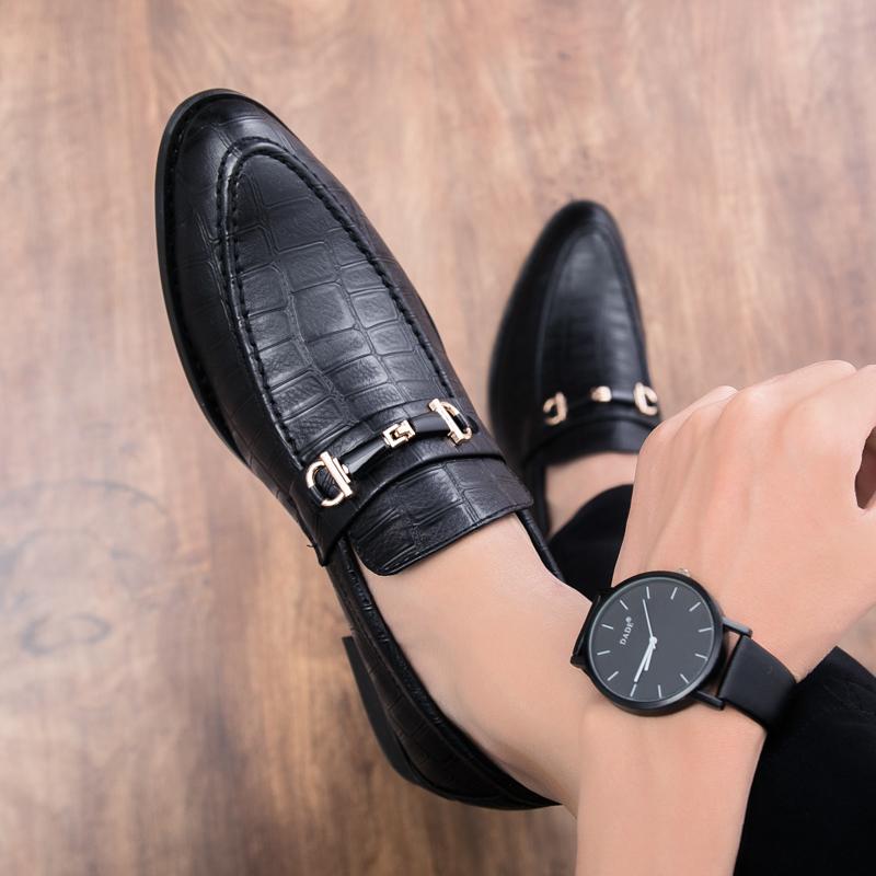 Fashionmen Shoes Loafers Casual Leather Luxury Designer Social Driving  Adult Fashion Moccasins Men Loafers Shoes Sapato Masculino