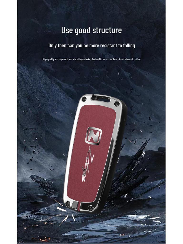 Zotye T600/T700 Damai X5/Z700 Full Wrap Sport Version Car Key Case for Men