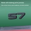 For GAC Trumpchi S7 GS7 Xiangwang S7 For GAC S7 Front Rear Car Emblem Sticker Black Warrior Decorative Accessories